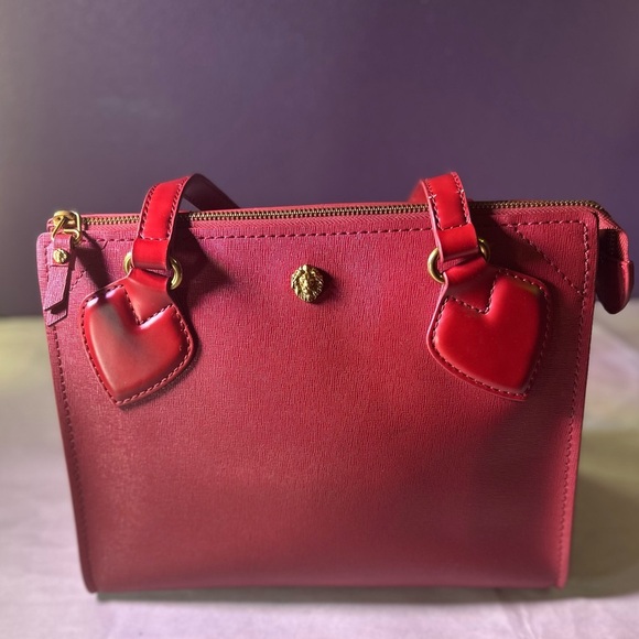 Anne Klein Handbags - Anne Klein Cherry Red Shoulder Bag